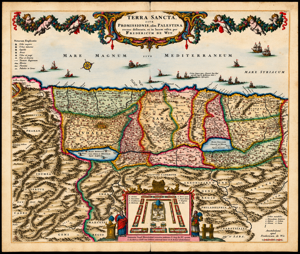 Terra Sancta — The Holy Land 1670–1680