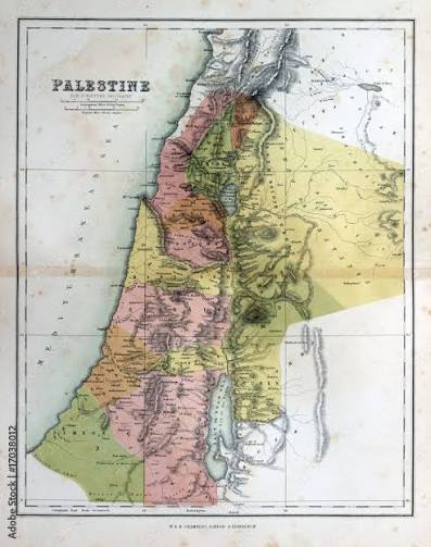 palestine map